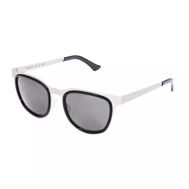Unisex Sunglasses LGR GLORIOSO-SILVER-01 Grey (ø 49 mm)
