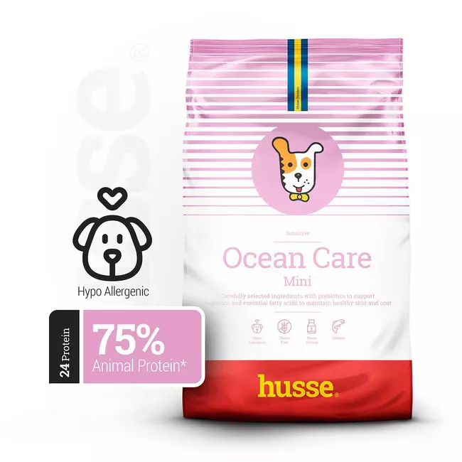 Sensitive Ocean Care Mini, | Gluten-free recipe, with a single source of animal protein, Weight: 7 kg