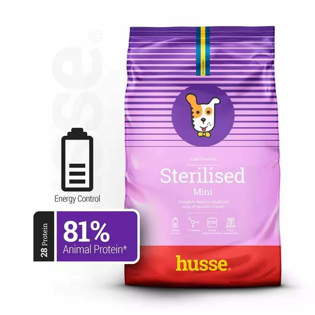 Sterilized Mini, 2 kg | Complete diet, high in protein to maintain the condition of the body