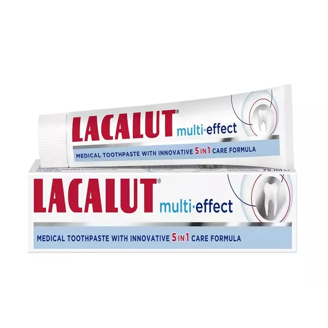 Paste Dhembesh- Lacalut Multieffect 75 ml