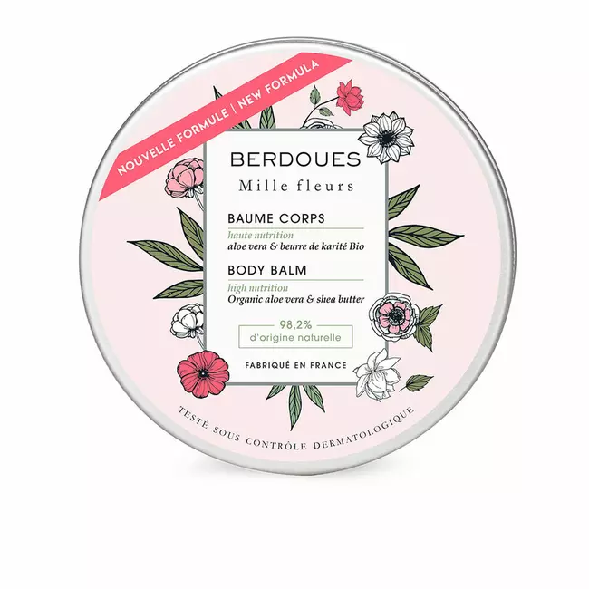 Moisturising Body Balm Berdoues Mille Fleurs (200 ml)