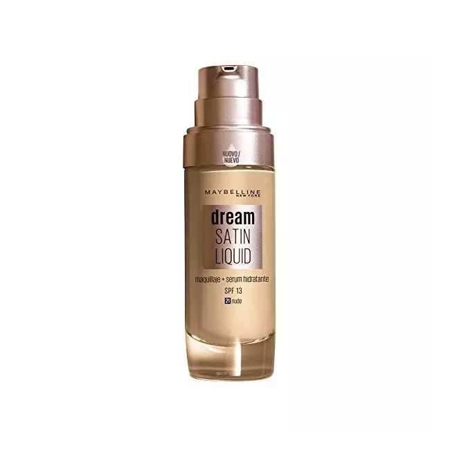 Liquid Make Up Base Dream Satin Liquid Maybelline (30 ml), Color: 24 - Golden beige, Color: 24 - Golden beige