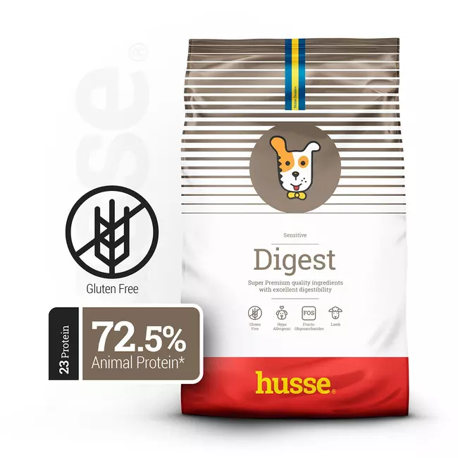 Sensitive Digest | Gluten-free recipe with limited sources of animal protein, Weight: 12,5 kg