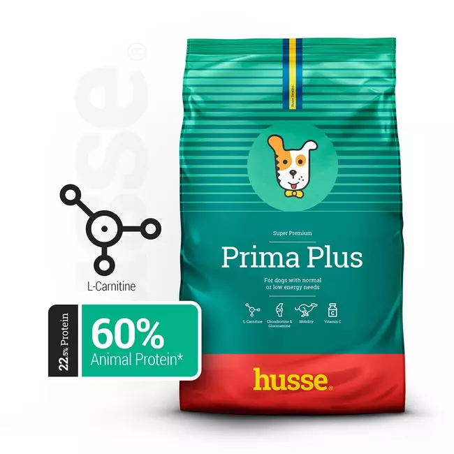 Prima Plus  | Ushqim mirëmbajtës për qen, me përmbajtje të moderuar yndyre dhe kalorish, Weight: 15 kg
