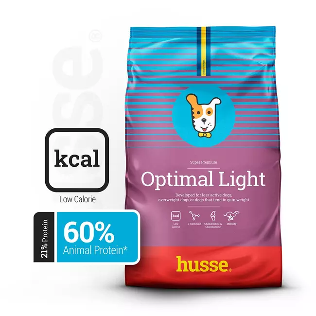 Optimal Light, | Ushqim i thatë për qen, me përmbajtje të moderuar të energjisë, për kontroll optimal të peshës, Weight: 7 kg