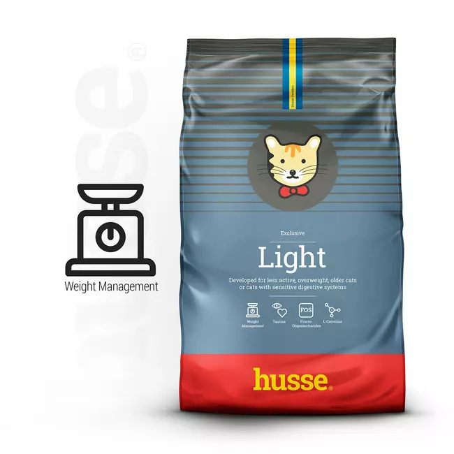 Exclusive Light, | Ushqimi i thatë i maceve i krijuar për të ndihmuar në ruajtjen e peshës së përshtatshme, Weight: 2 kg