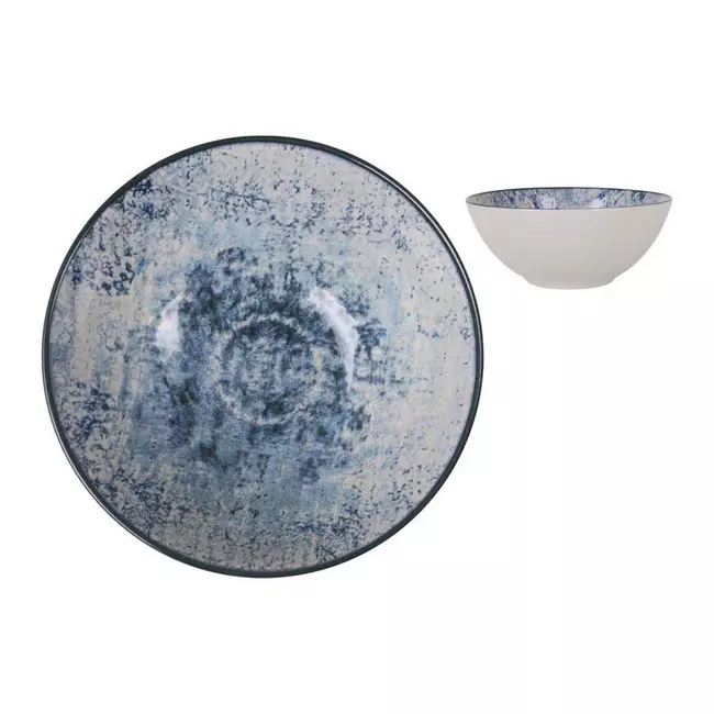 Bowl La Mediterránea Electra Porcelain Shine (ø 16 x 7 cm)