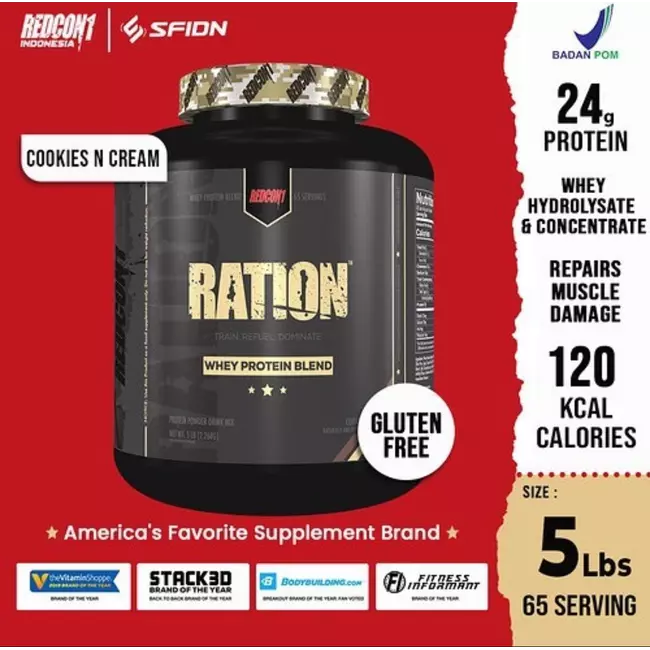 Proteina Ration, Flavour: Cookies and cream