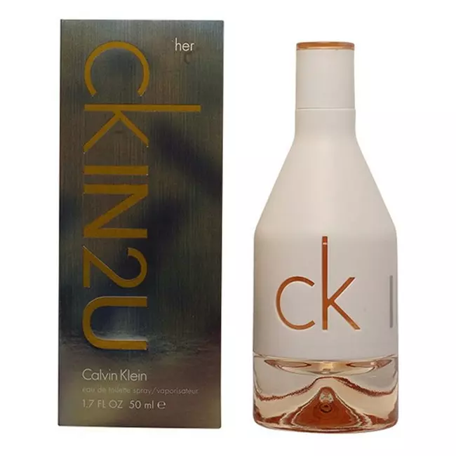 Women's Perfume Ck In2U Calvin Klein EDT, Kapaciteti: 150 ml