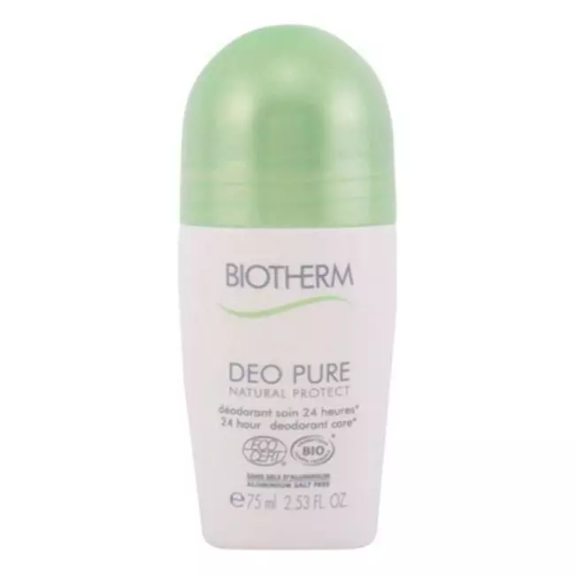 Roll-On Deodorant Deo Pure Natural Protect Biotherm (75 ml)