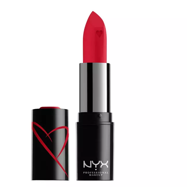 Hydrating Lipstick NYX Shout Loud red haute Satin finish (3,5 g)