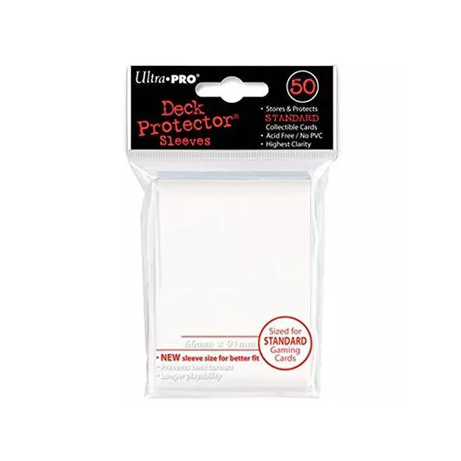 Deck Protector Sleeves Ultra Pro White 50Pcs