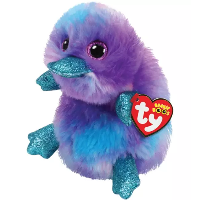 Plush Ty Beanie Boos Zappy Purple Platypus 24cm