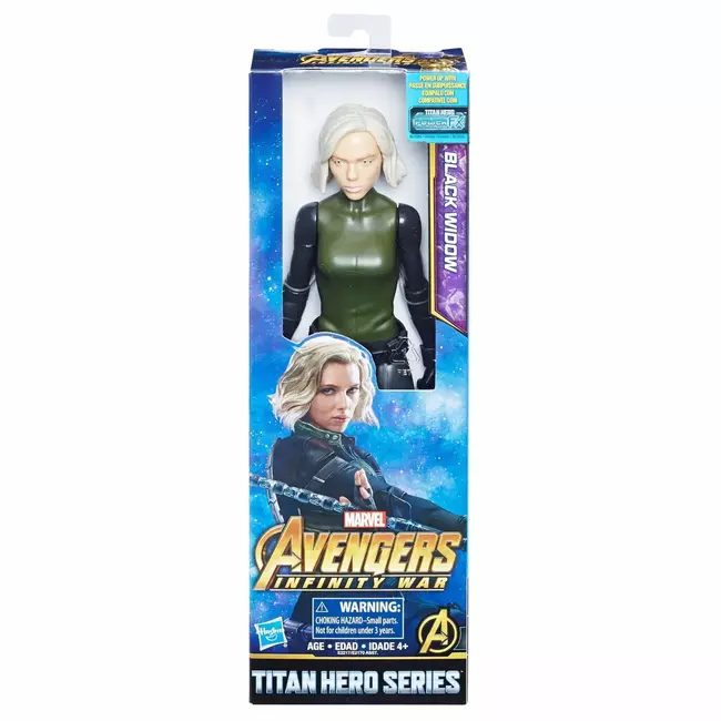 Figura Marvel Avengers Infinity War Titan Hero E veja e Zezë 30cm