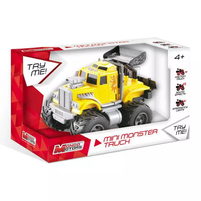 Vehicle Mondo Motors Mini Monster Trucks 15cm