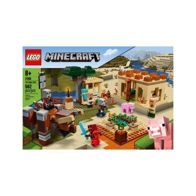 Lego Minecraft The Pillager Raid 21160