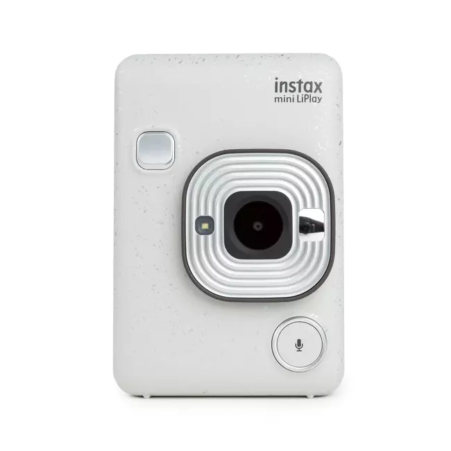 Kamera Instax Mini LiPlay Hybrid Instant Stone White HM1