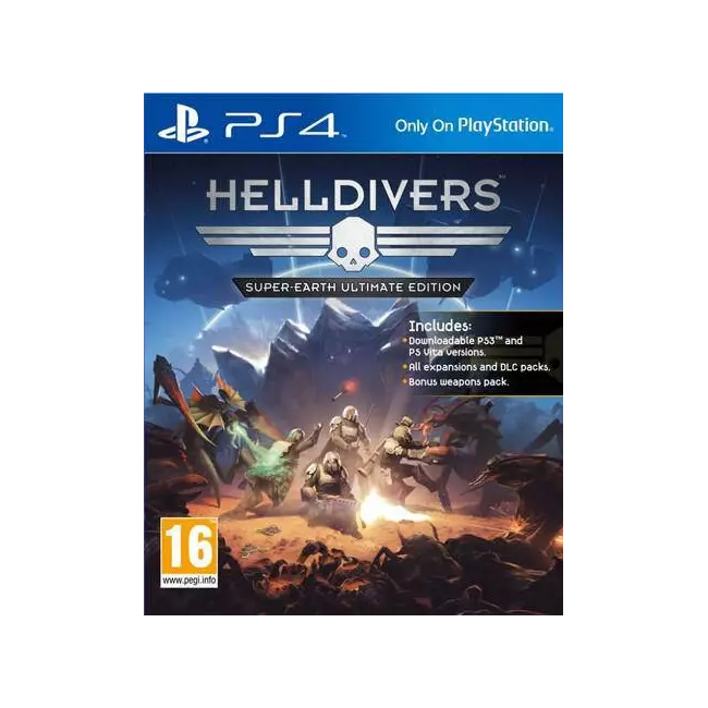 PS4 Helldivers Super Earth Ultimate Ed.