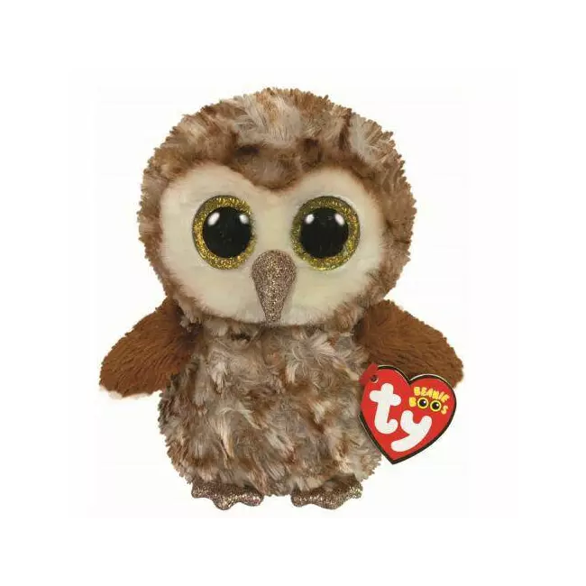 Plush Ty Beanie Boos Percy Barn Owl 15cm