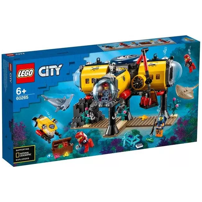 Baza e eksplorimit të oqeanit Lego City 60265