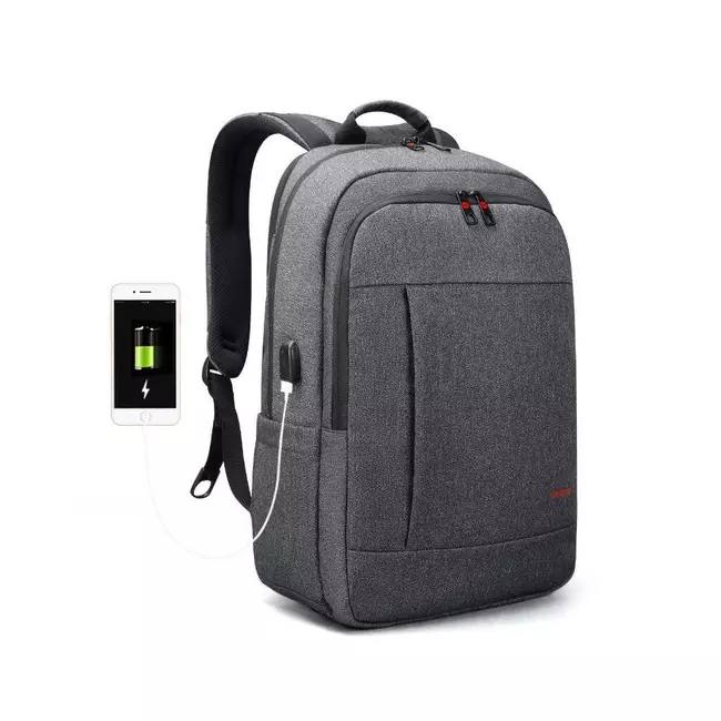 Backpack Laptop Tigernu T-B3164 17" Gray USB
