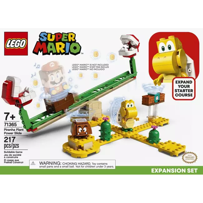Seti i zgjerimit të rrëshqitjes së energjisë Lego Super Mario Piranha 71365