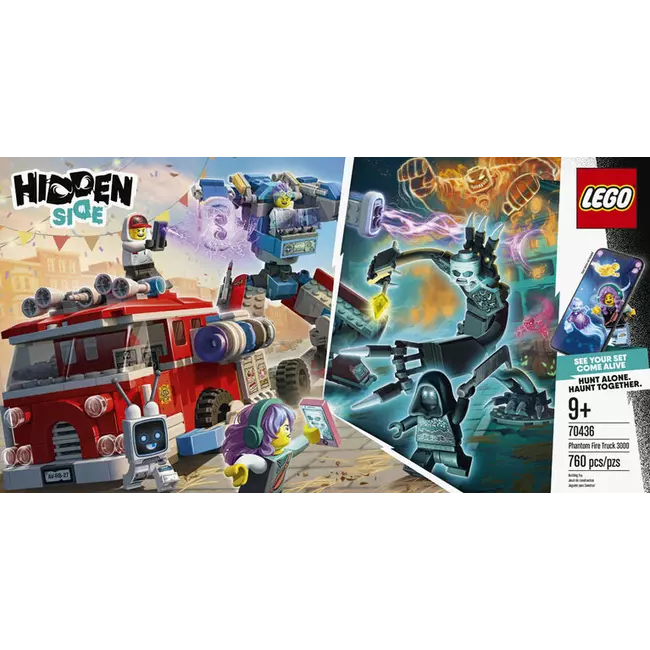Lego Hidden Side Phantom Fire Truck 3000 70436