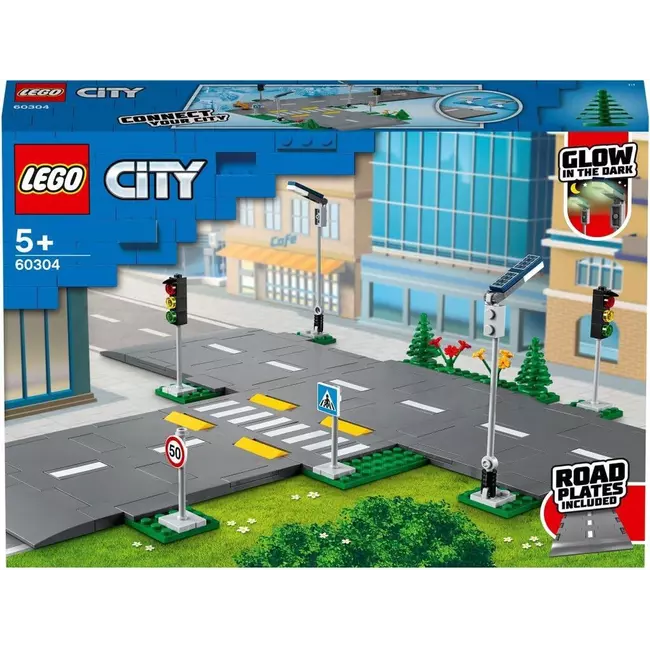 Lego City Road Plates 60304