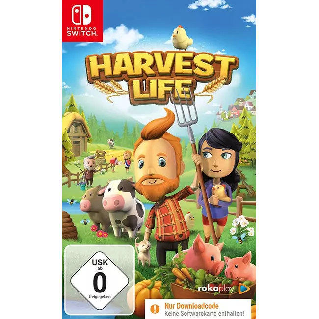 Switch Harvest Life (Code In A Box)