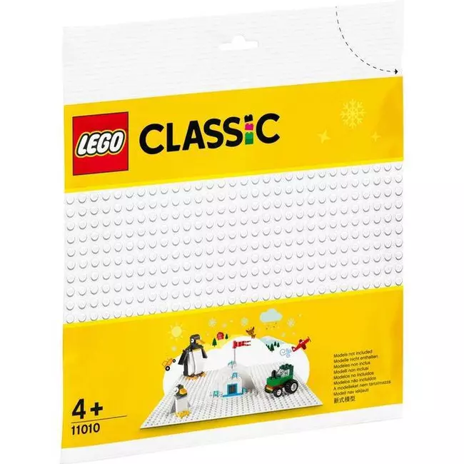 Lego Classic Baseplate White 11010