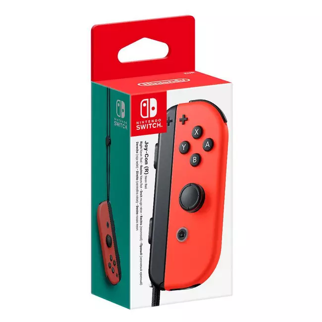 Kontrolluesi Nintendo Switch Joy-Con Right Neon Red