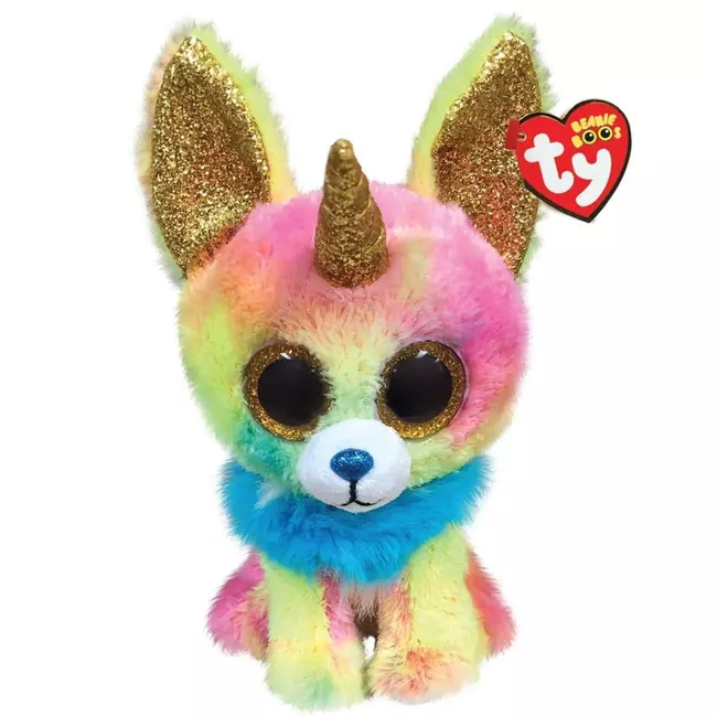 Plush Ty Beanie Boos YiPS Chihuahua With Horn 15cm