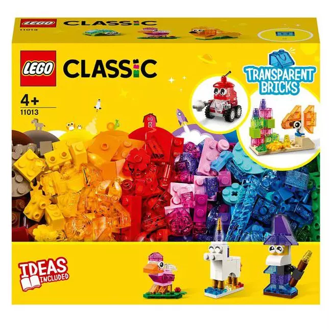 Tulla transparente kreative Lego Classic 11013