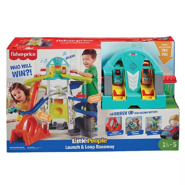 Fisher Price Little People Wheelies Launch & Loop