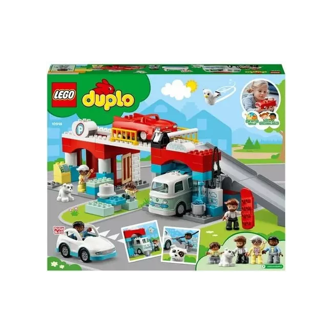 Lego Duplo Parking Garage and Car Wash 10948