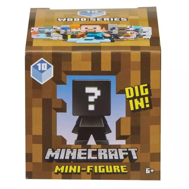 Mini Figura Minecraft Surprise Wood Series 10