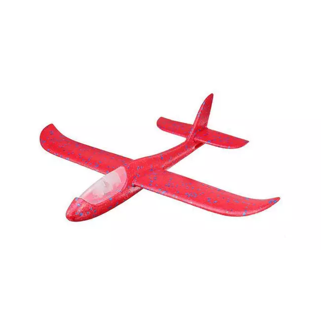 Hand Throwing Airplane Toy Red 48cm