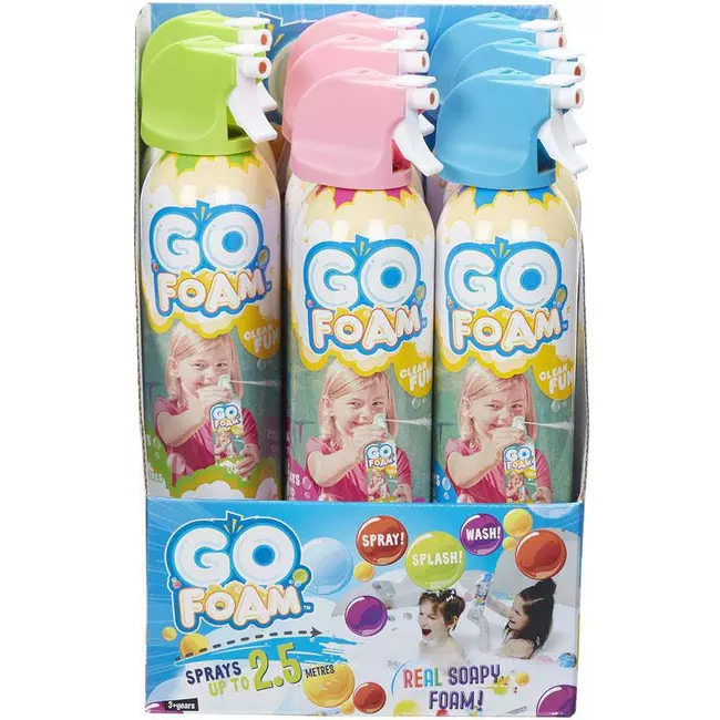 Go Foam Blue Bubblegum