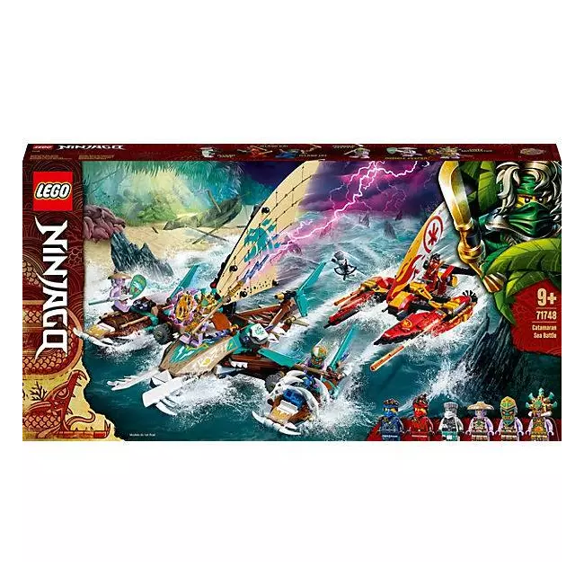 Beteja Detare e Lego Ninjago Catamaran 71748