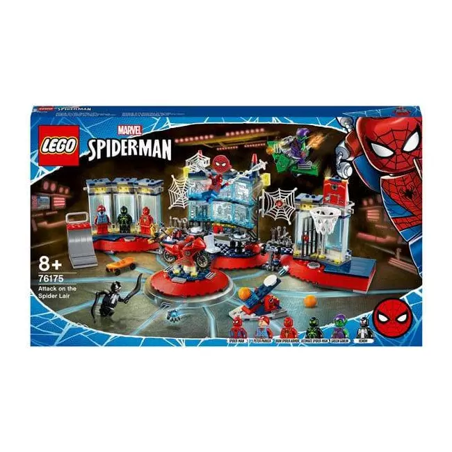Lego Marvel Super Heroes Spider-Man Attack On The Spider Lair 76175