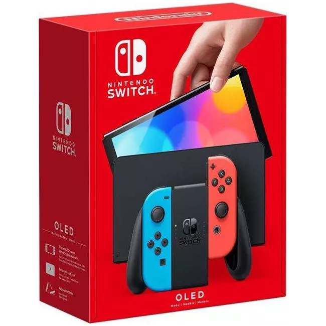 Console Nintendo Switch Oled (Neon Blue/Red Joy-Con)