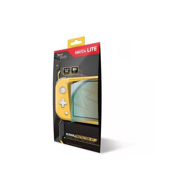 Screen Protection Kit Nintendo Switch Lite Steelplay 9H Ultra Resistant Glass