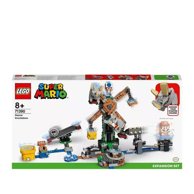 Seti i Zgjerimit të Lego Super Mario Reznor Knockdown 71390