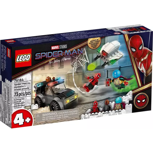 Lego Spider-Man Vs Mysterios Drone Attack 76184