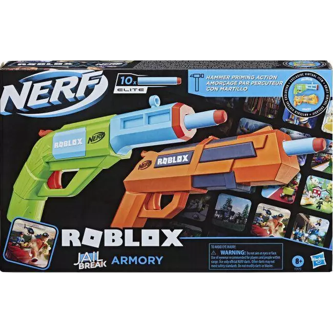 Nerf Roblox Jailbreak: Armory Blaster (2 Pack)