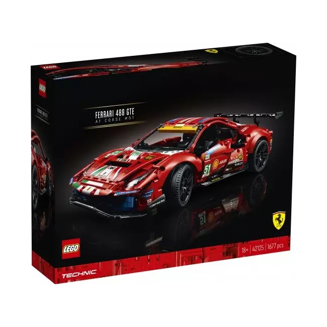 Lego Technic Ferrari 488 GTE “AF Corse#51” 42125
