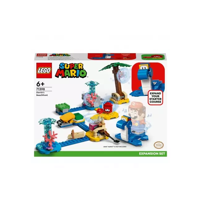Lego Super Mario Dorrie's Beachfront Expansion Set 71398