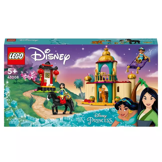 Lego Princesha Jasmine dhe Aventura e Mulanit 43208