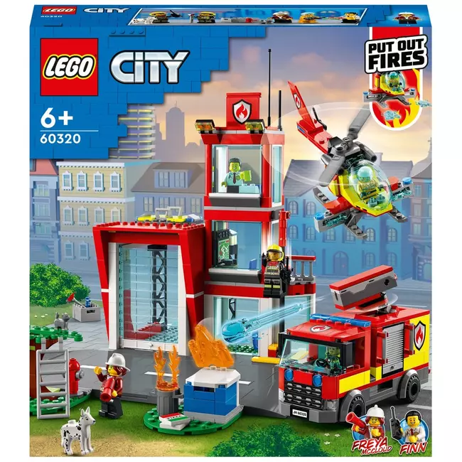 Stacioni i zjarrit Lego City 60320