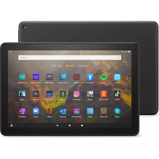 Tablet Amazon Fire HD10'' 32GB B08BX7FV5L Black